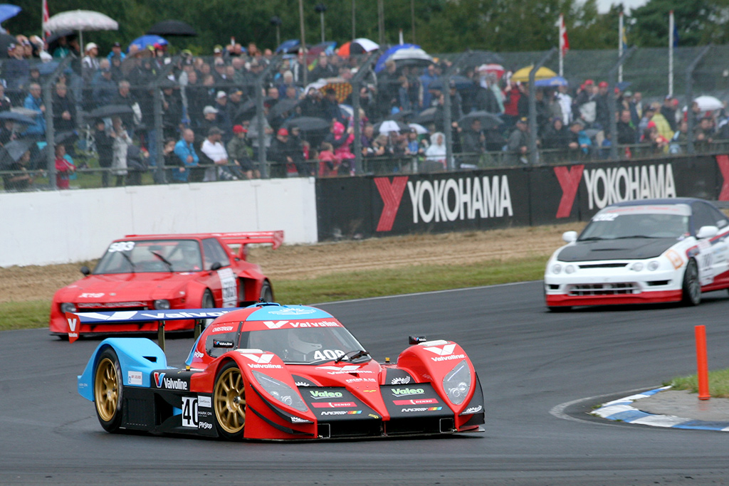 Special Saloon Car med Claus Christensen i front, i den danskbyggede Aquila racer.
(Foto: Motorsporten.dk)